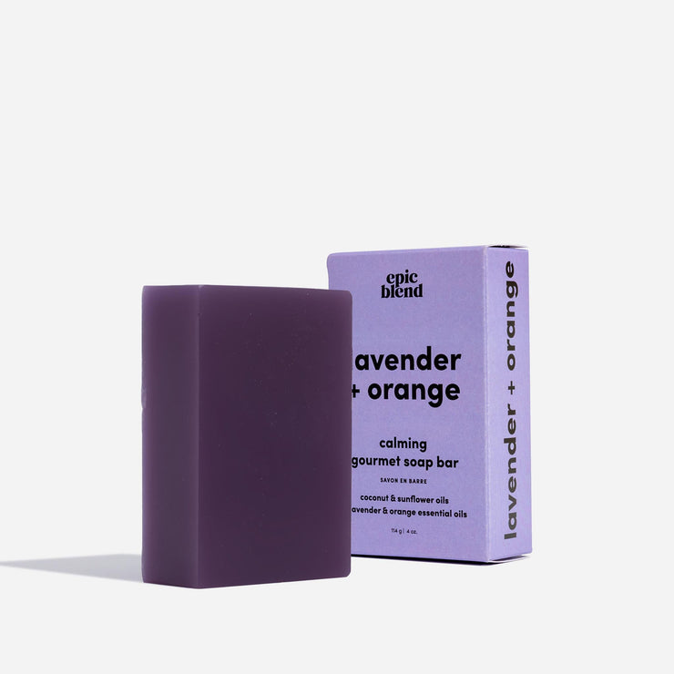EPIC BLEND BAR SOAP LAVENDER & ORANGE