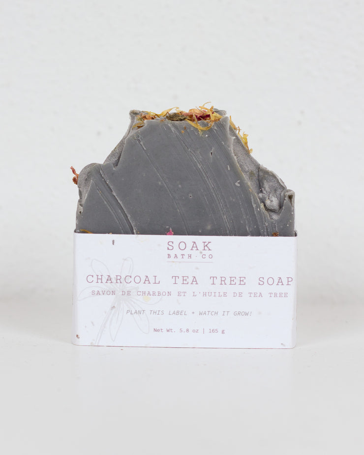 SOAK SOAP CHARCOAL TEA TREE