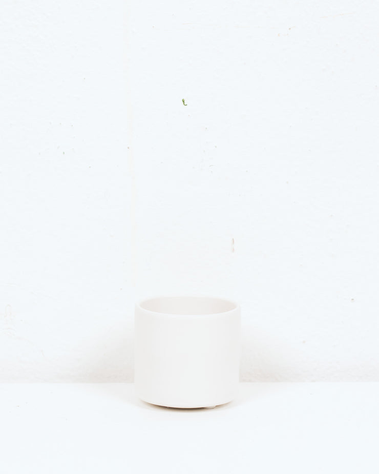 ATLAS POT 02.75" WHITE MATTE