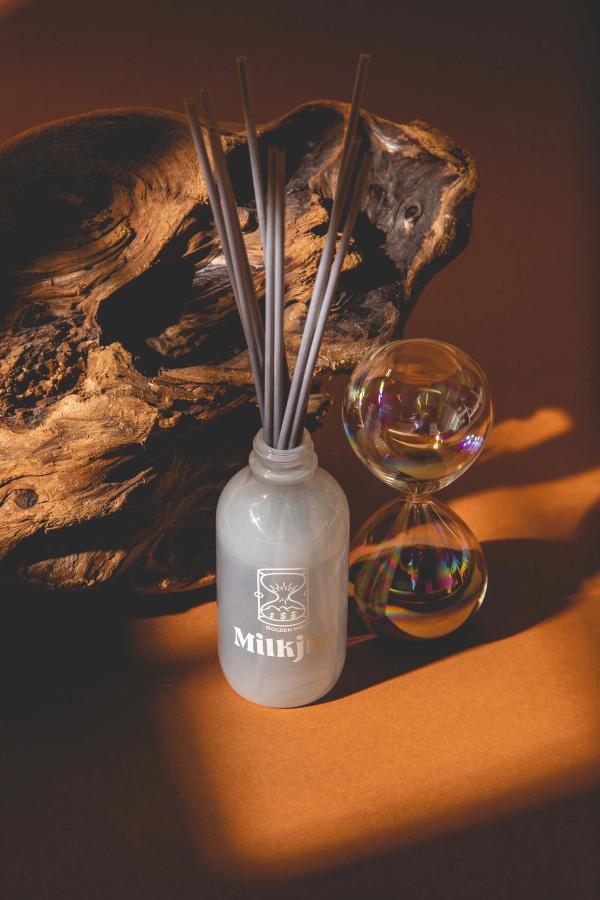 MILK JAR 4 OZ. DIFFUSER GOLDEN HOUR