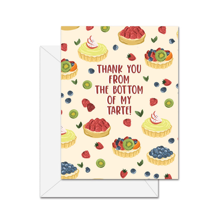 JAYBEE DESIGN THANK YOU MY TARTE