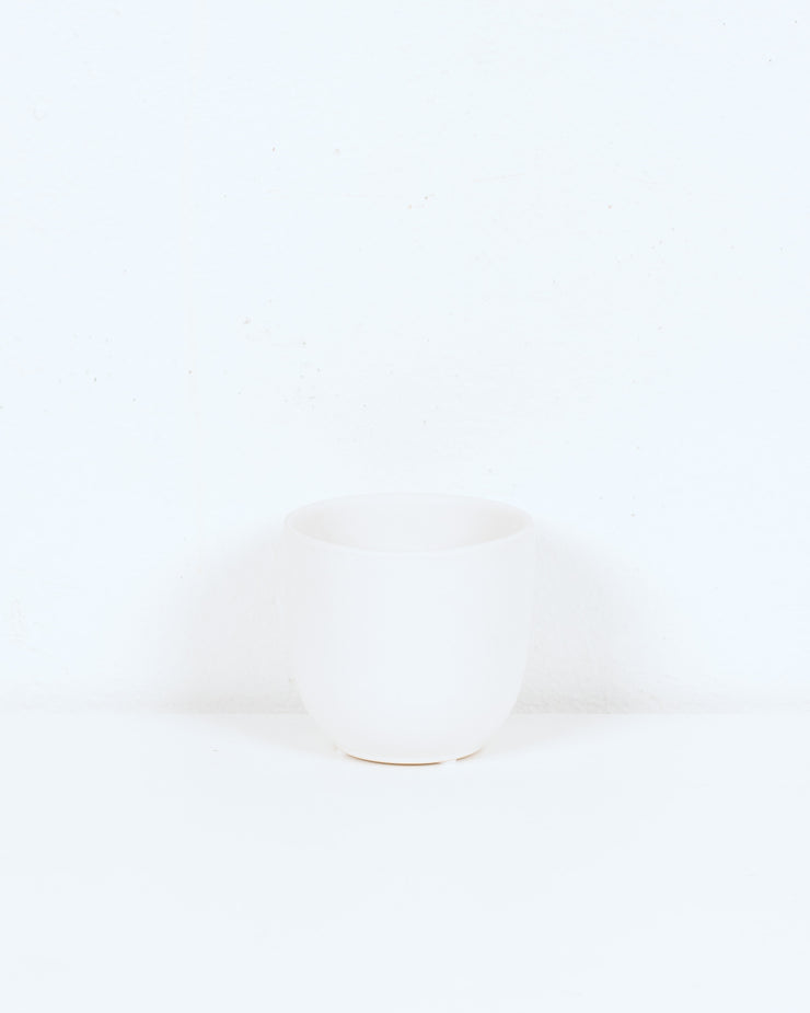 LANA POT 04" WHITE MATTE