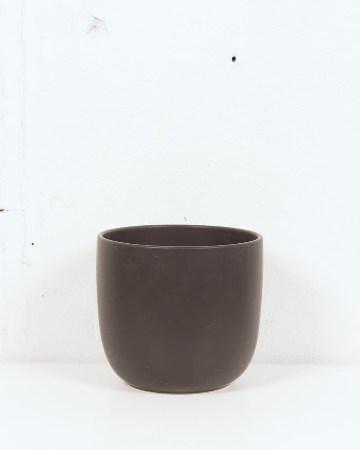 LANA POT 08" BLACK MATTE