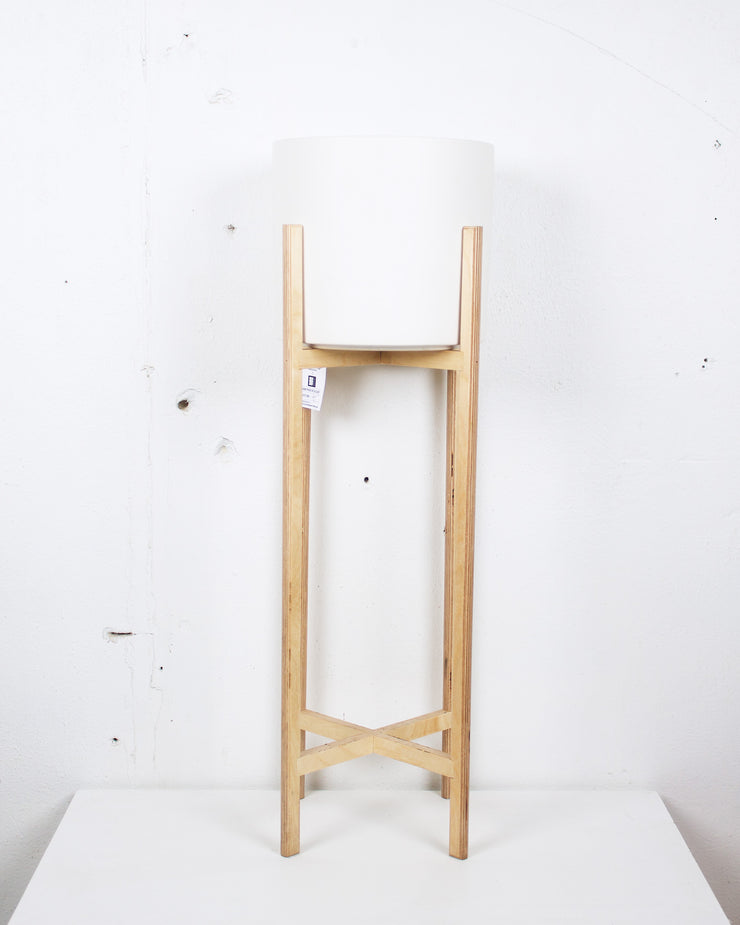 KELLY BUILT 10.75" PLANT STAND BIRCH EXTRA TALL